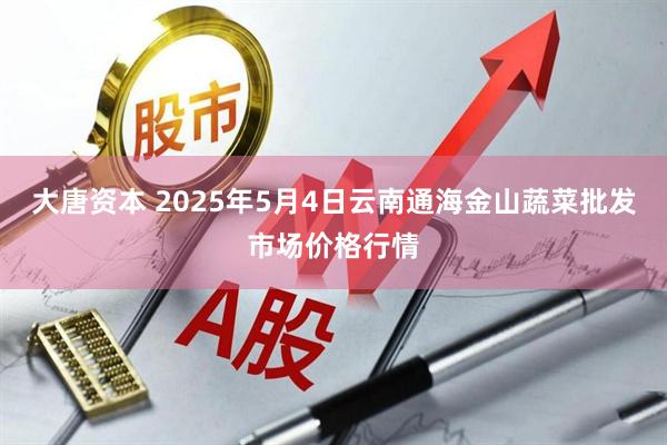 大唐资本 2025年5月4日云南通海金山蔬菜批发市场价格行情